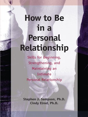 cover image of Personal Relationships